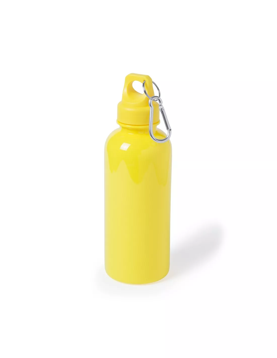 Botella de plástico personalizada amarilla