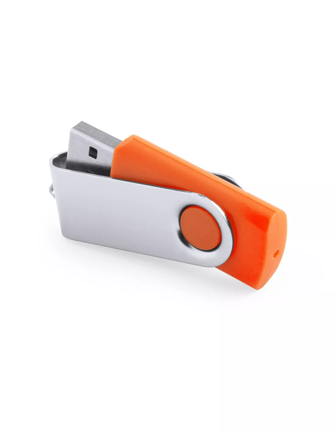Pendrive personalizable con clip de aluminio 16GB Rebik (Naranja) (Memoria USB)