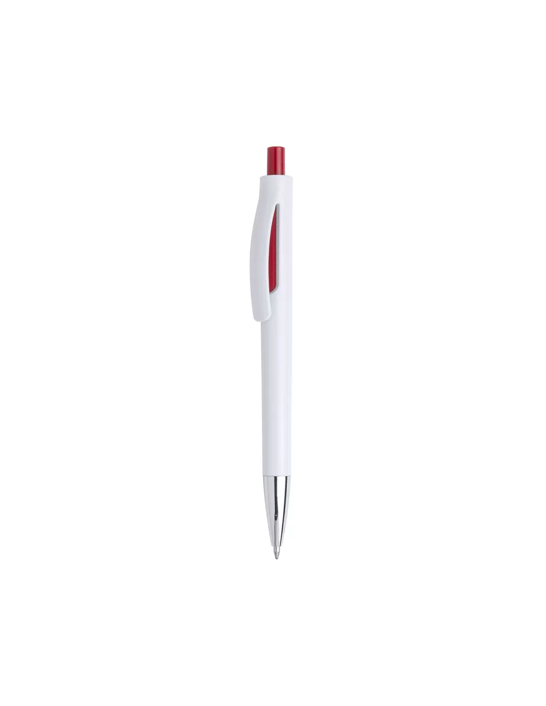 Bolígrafo bicolor con clip Halibix