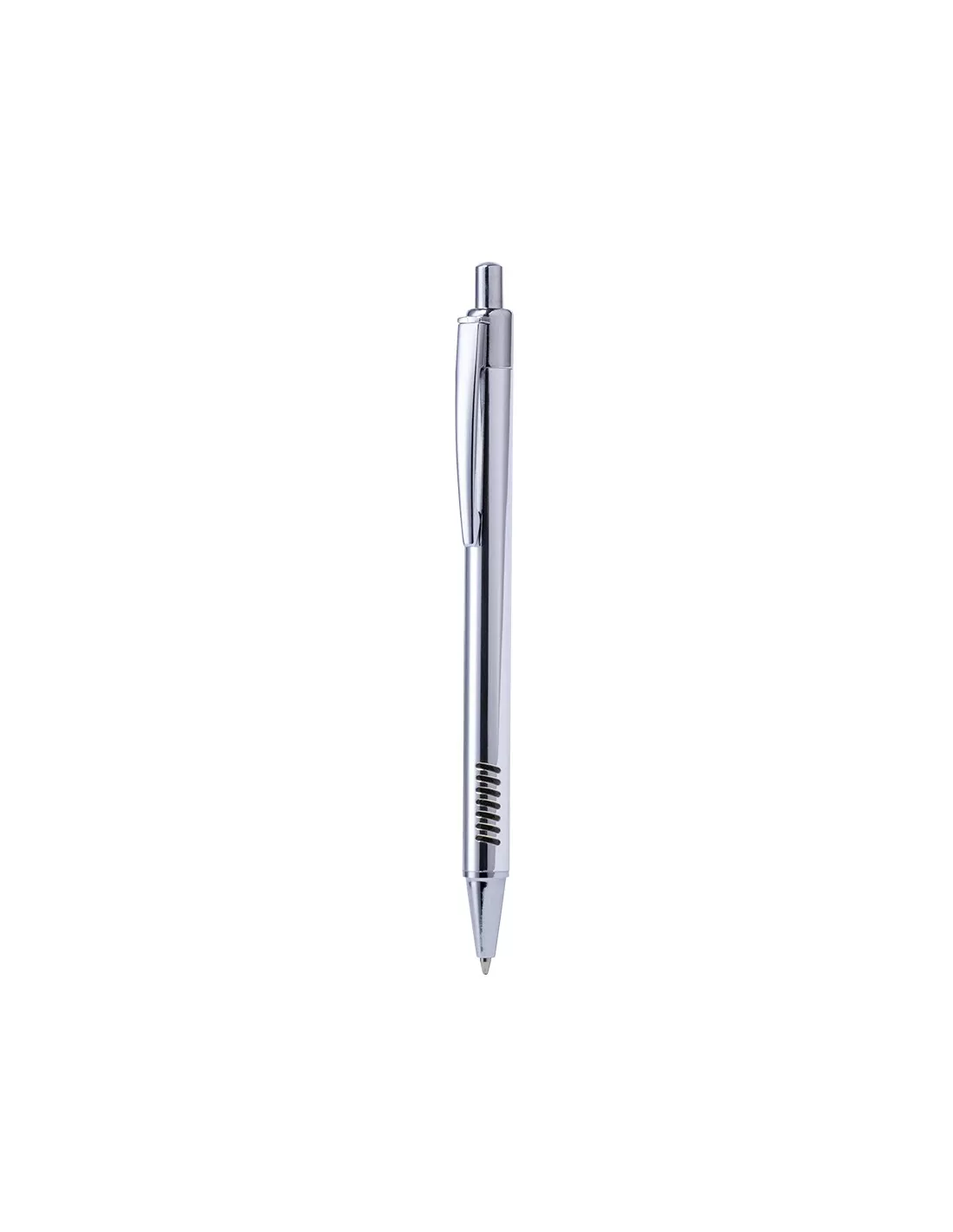 Bolígrafo de metal cromado Ploder