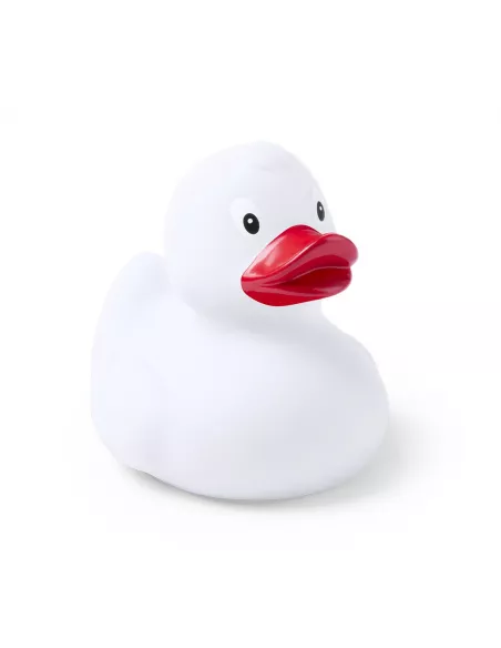 Pato de Goma Personalizado en color blanco