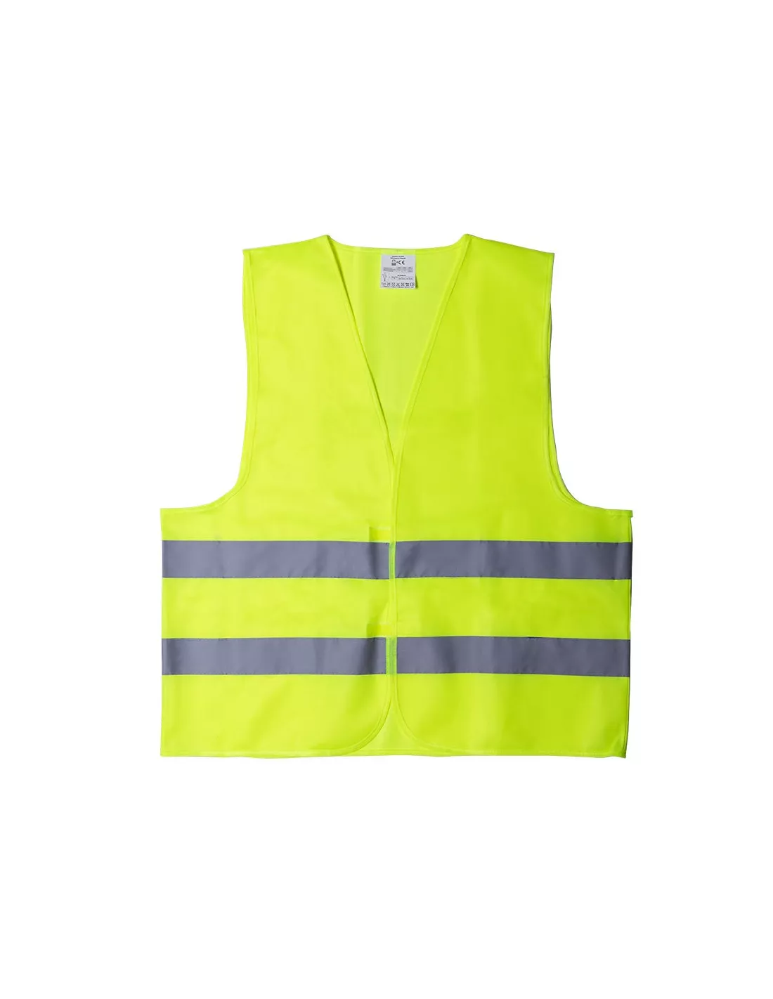 Chaleco de seguridad personalizado para hombre con bolsillos y cremallera,  chaleco reflectante personalizado con logotipo, ropa de trabajo protectora