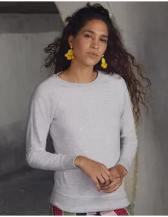 Sudadera fina manga raglán...