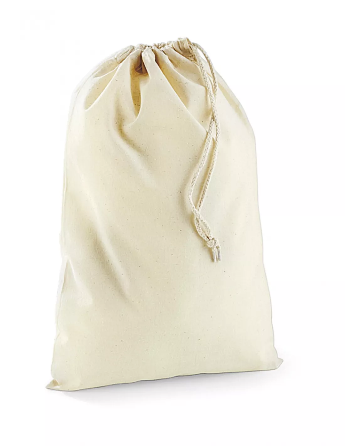 Bolsa de regalo pequeña de color blanco brillante, bolsa de regalo con  cordón y etiqueta, juego de 12 bolsas