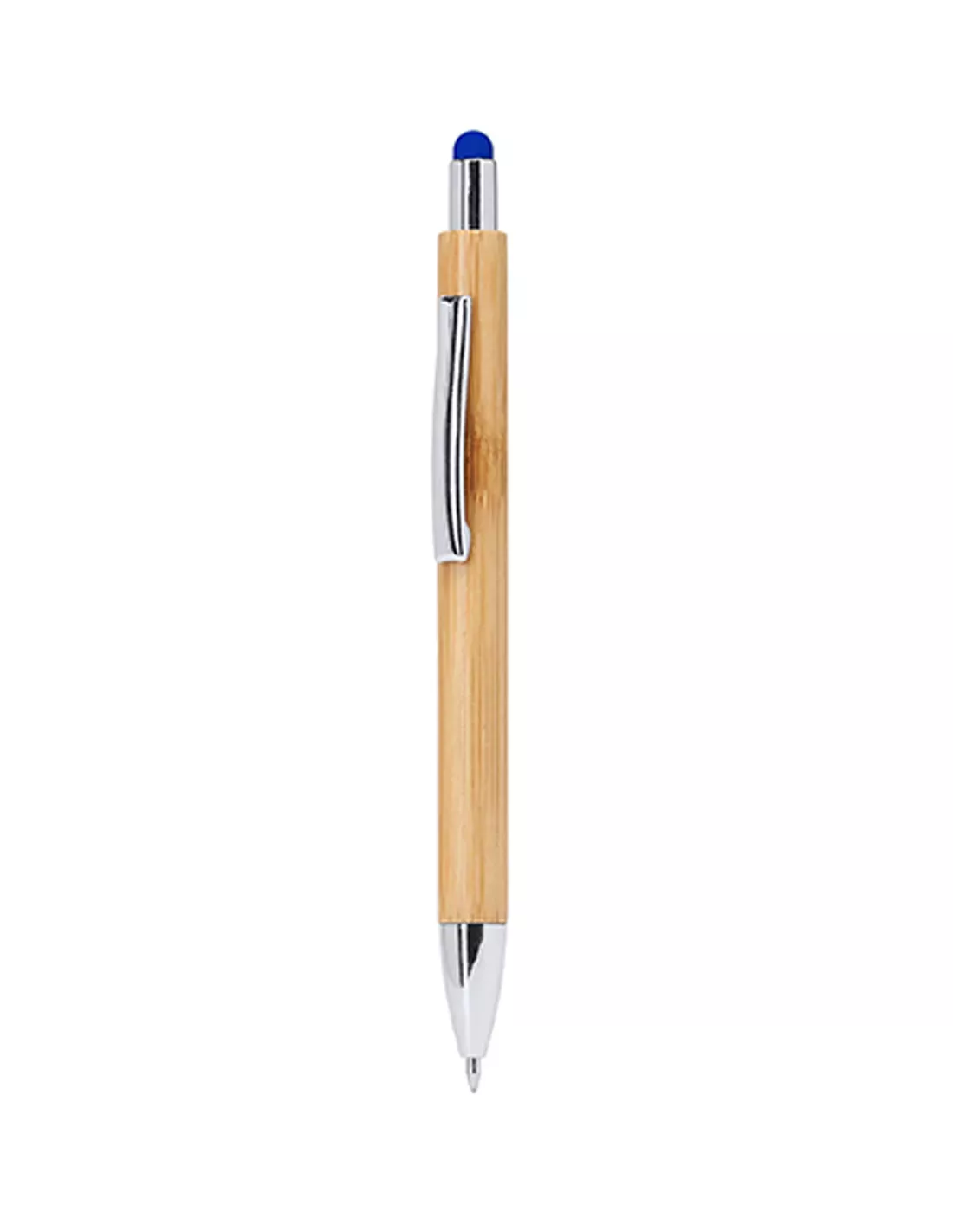 Bolígrafos bambú con puntero táctil...
