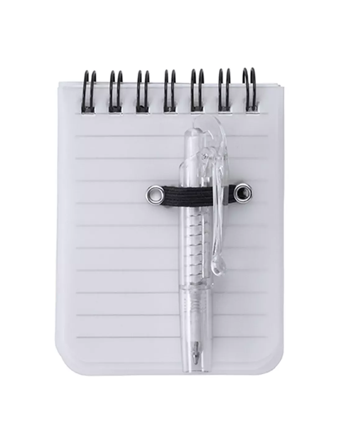 Libreta pequeña con bolígrafo personalizada 7x9.5cm Duxo