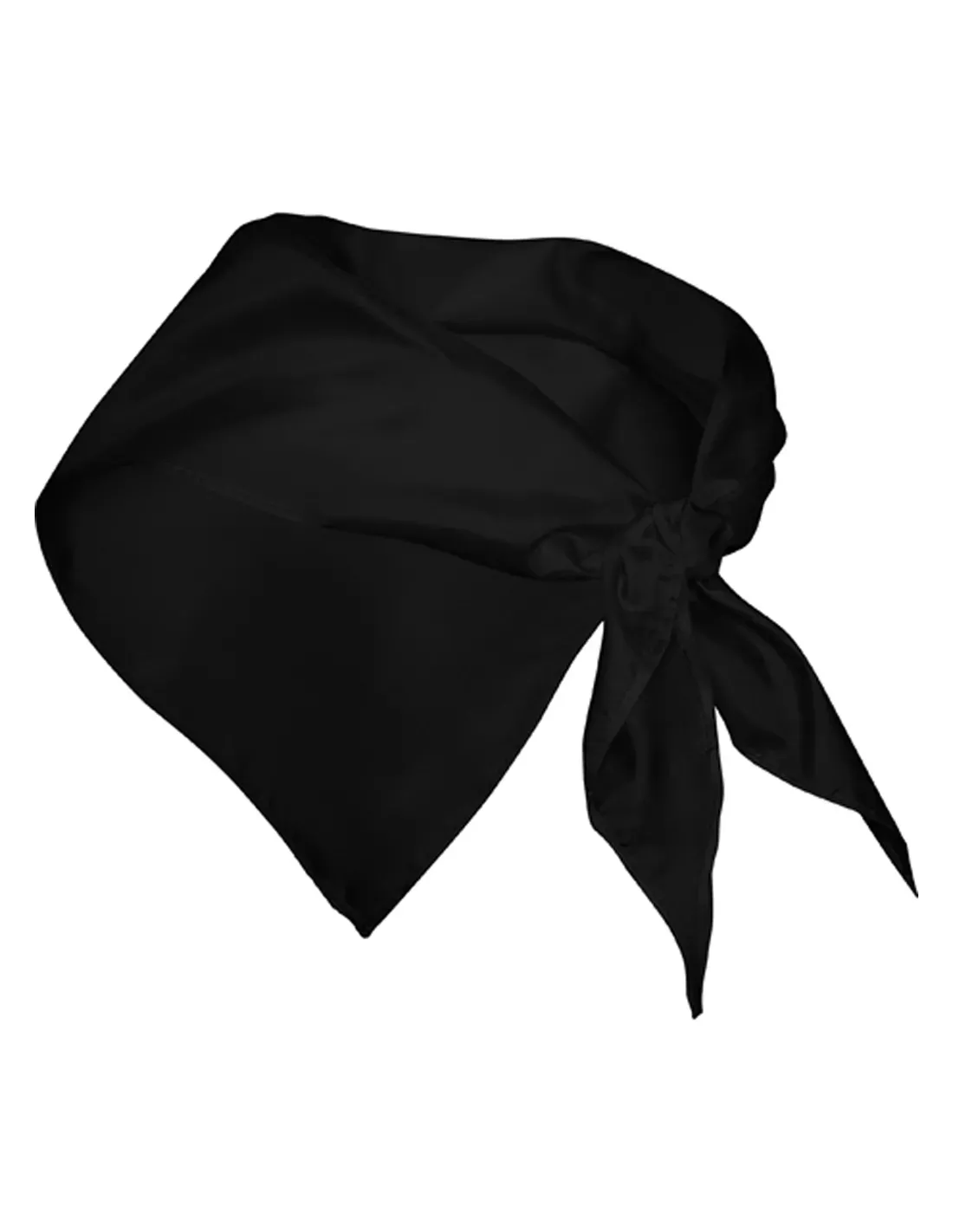 Pañuelo Triangular Personalizado de color negro para bodas y casamientos