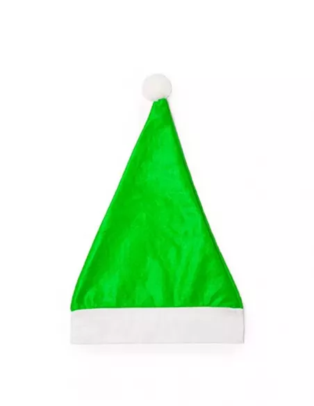 gorro de navidad verde personalizado con tu logo