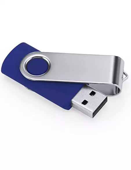 Pendrive personalizable de ABS y clip de aluminio 16GB/32GB MARVIN (azul real)  (Memoria USB)