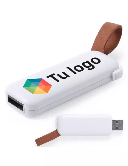 Pendrive USB con cinta de piel Zilak 16Gb para personalizar (tu logo)