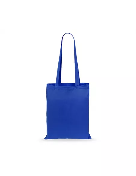 Bolsa de algodón personalizada azul