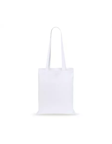 Bolsa de algodón personalizada blanca